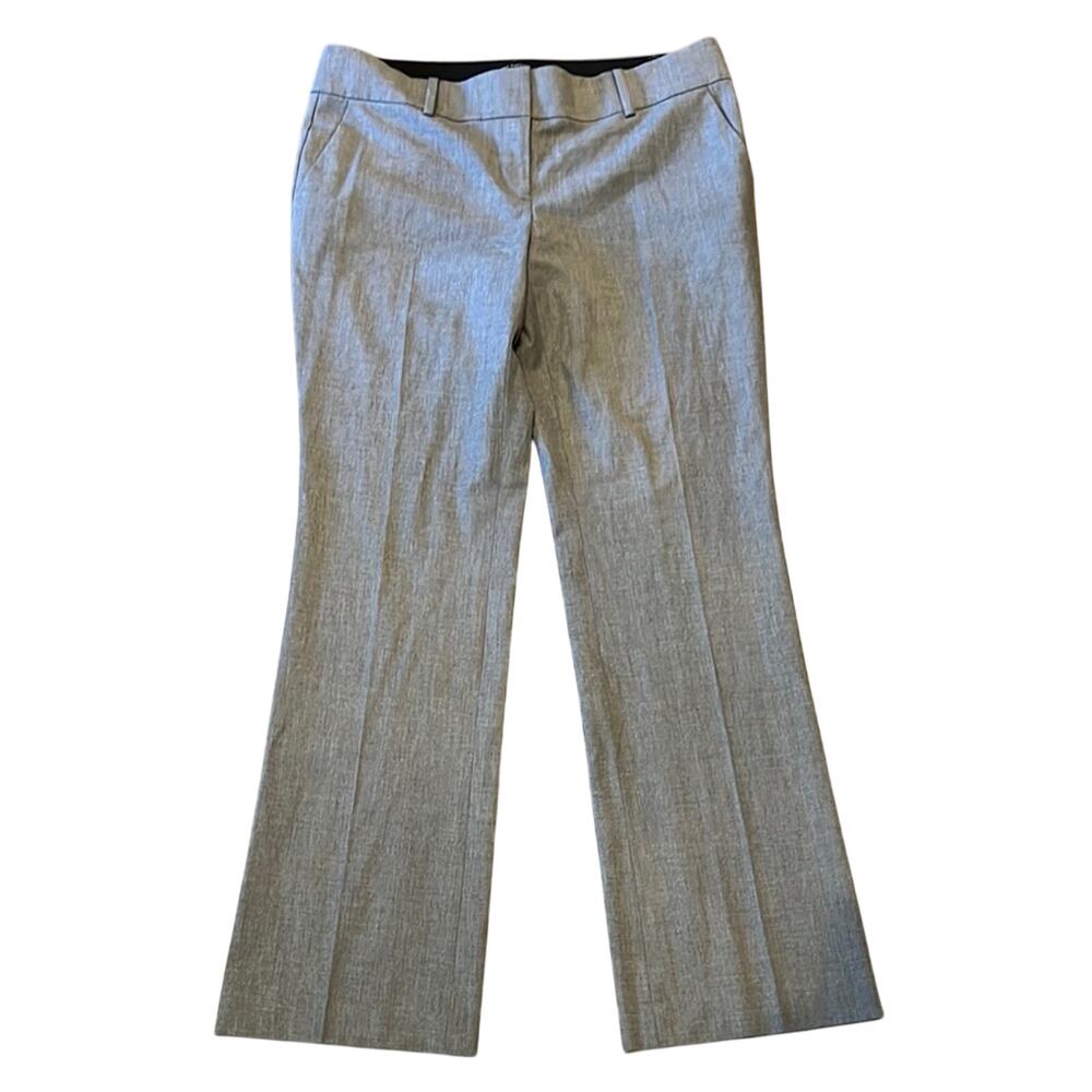 Ann Taylor Women's Mid Rise Bootcut Dress Pant Gray Size 8